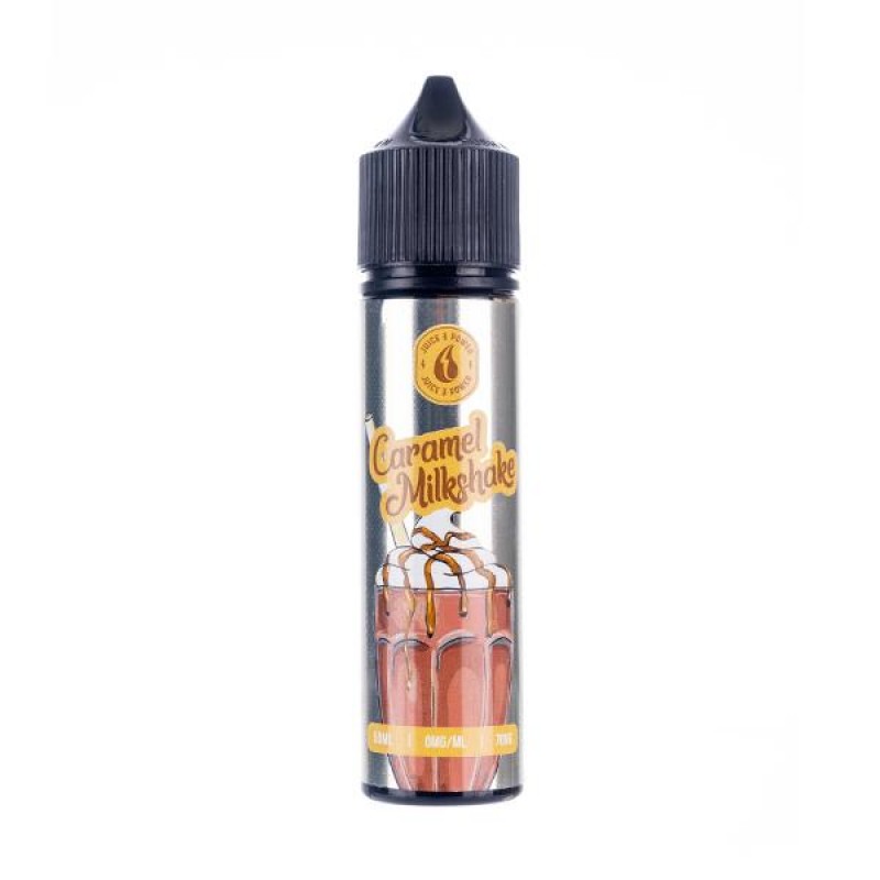 Caramel Milkshake Shortfill E-Liquid by Juice N Po...