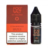 Strawberry Nic Salt E-Liquid by Pod Salt