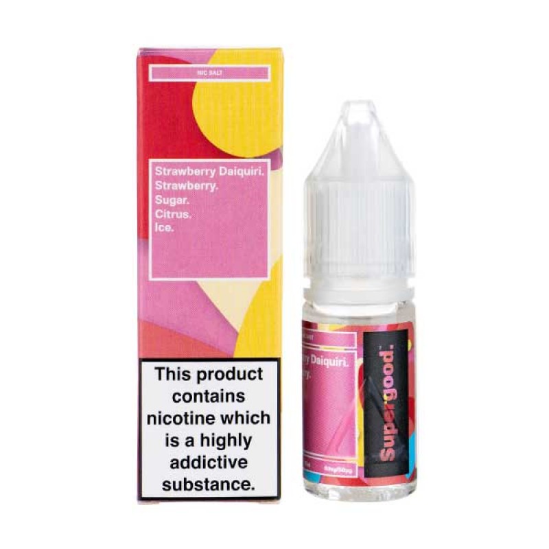 Strawberry Daiquiri Nic Salt E-Liquid by Supergood