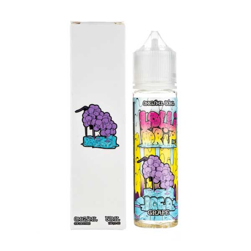 Grape Iced Shortfill E-Liquid by Lollidrip