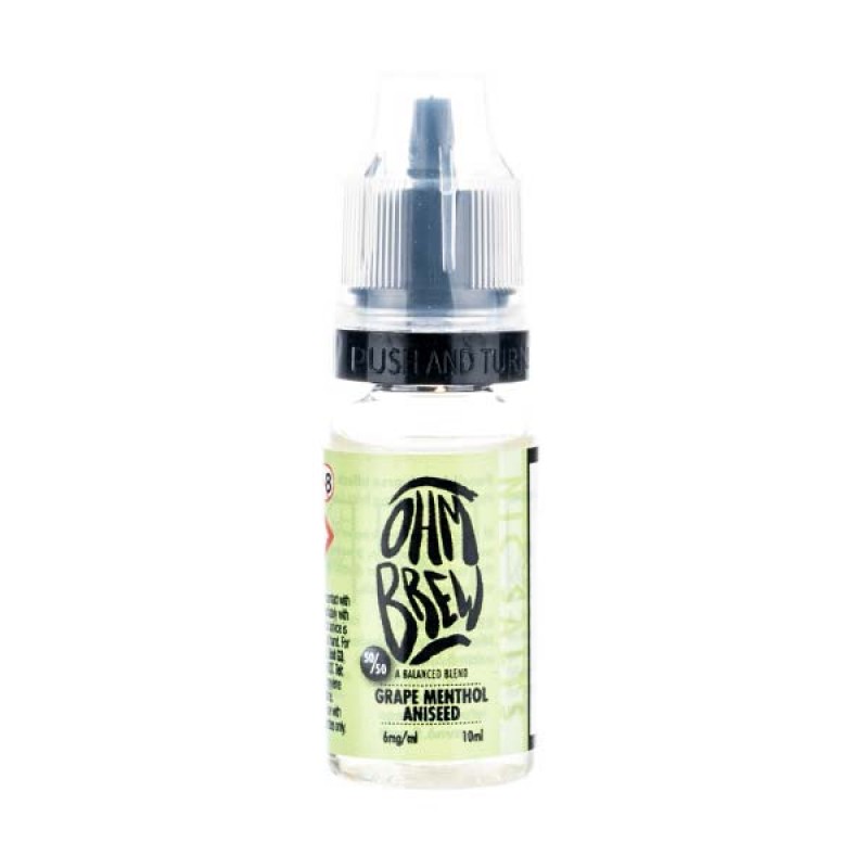 Grape Menthol Aniseed Nic Salt E-Liquid by Ohm Bre...