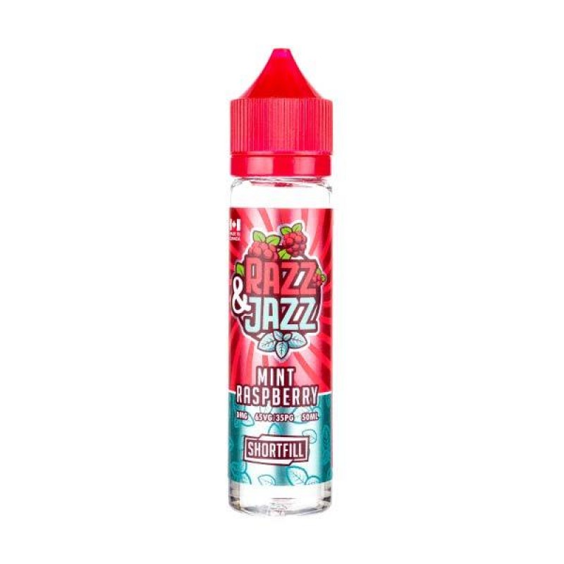 Mint Raspberry Shortfill E-Liquid by Razz & Jazz