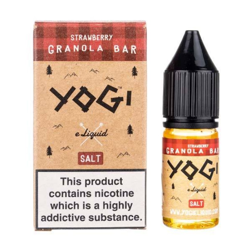 Strawberry Granola Bar Nic Salt E-Liquid by Yogi S...