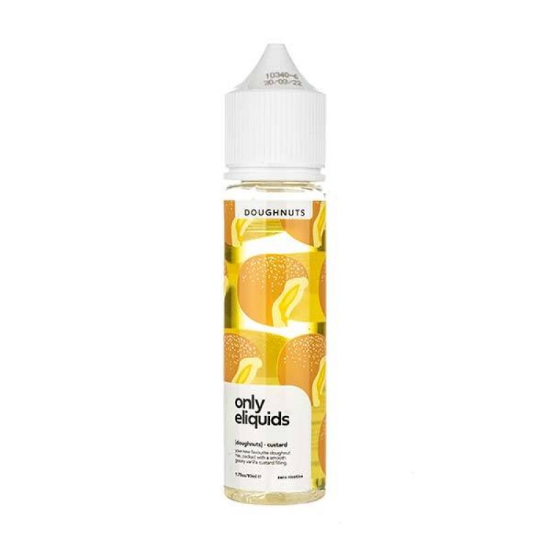 Custard Doughnut Shortfill E-Liquid by Only eLiqui...