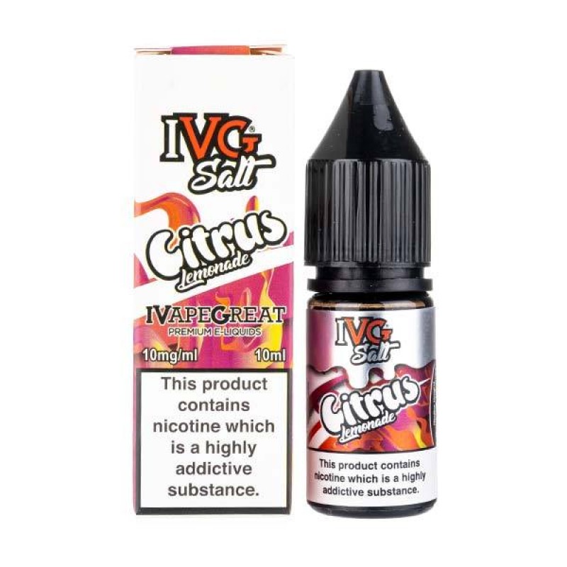 Citrus Lemonade Nic Salt E-Liquid by IVG