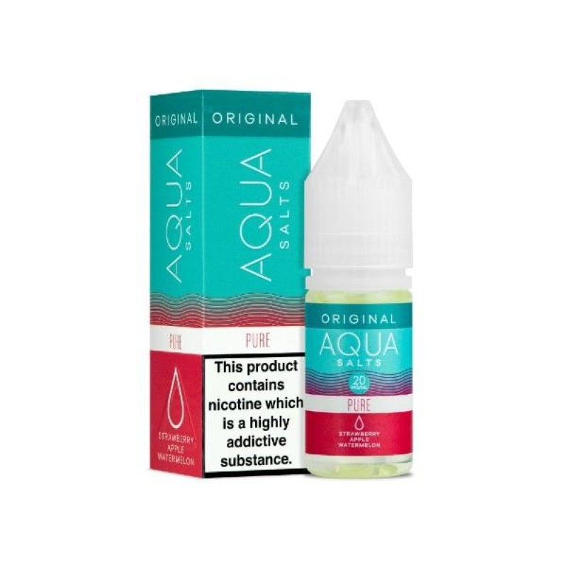 Pure Nic Salt E-Liquid by Aqua