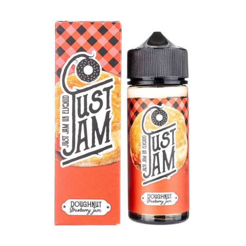 Strawberry Doughnut 100ml Shortfill E-Liquid by Ju...