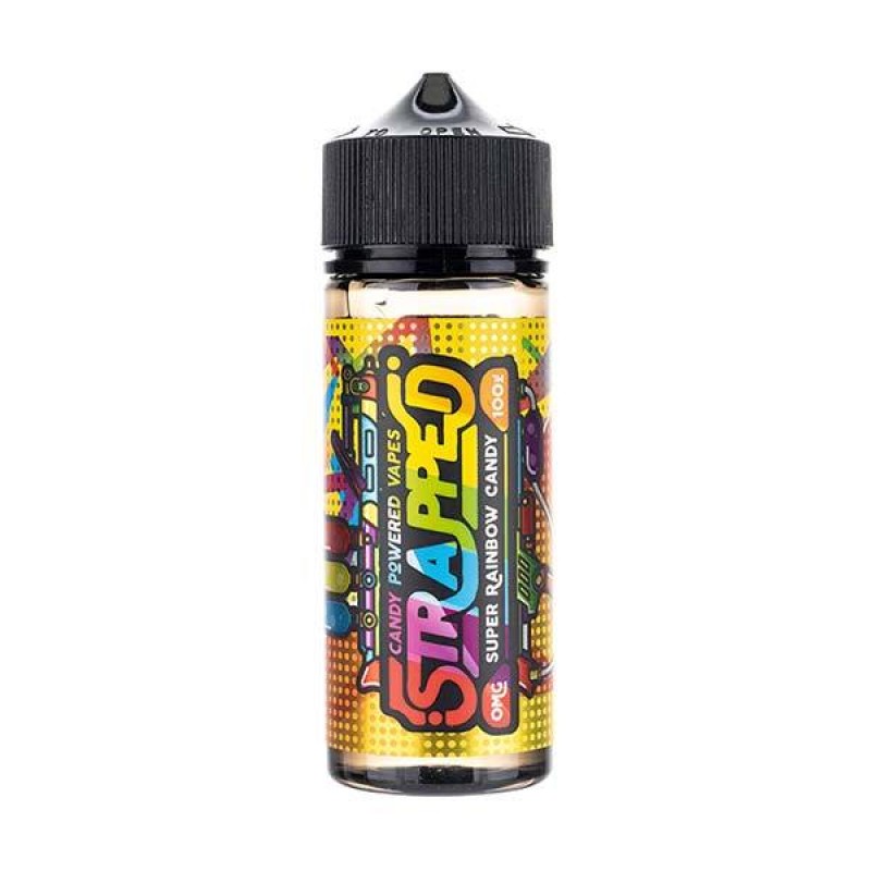 Super Rainbow Candy Shortfill E-Liquid by Strapped