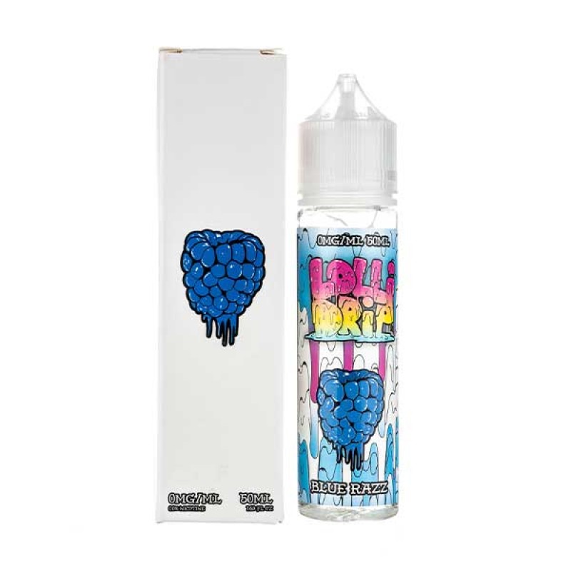 Blue Razz Shortfill E-Liquid by Lollidrip