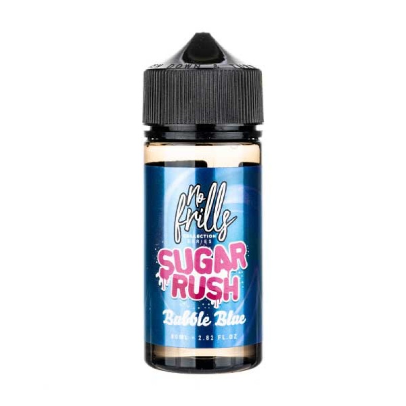 Bubble Blue Shortfill E-Liquid by No Frills