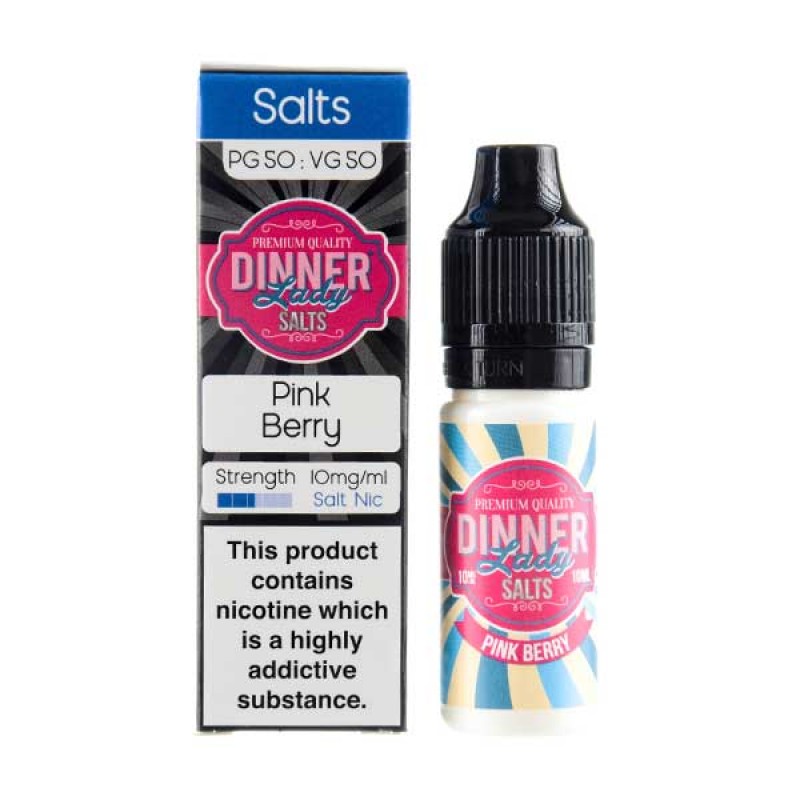 Pink Berry Nic Salt E-Liquid by Dinner Lady