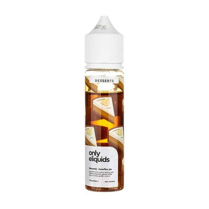 Banoffee Pie Shortfill E-Liquid by Only eLiquids