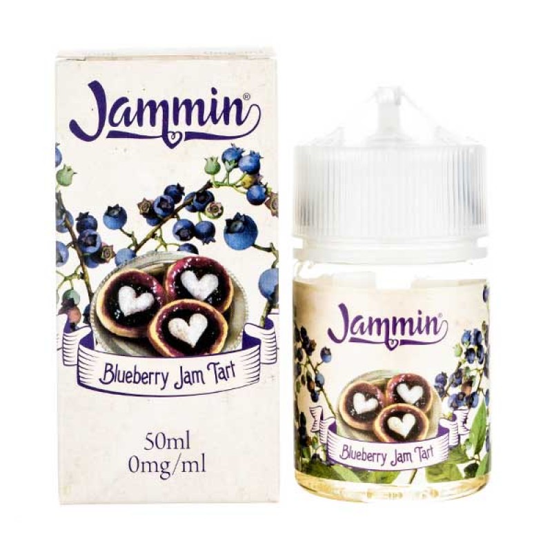 Blueberry Jam Tart Shortfill E-Liquid by Jammin