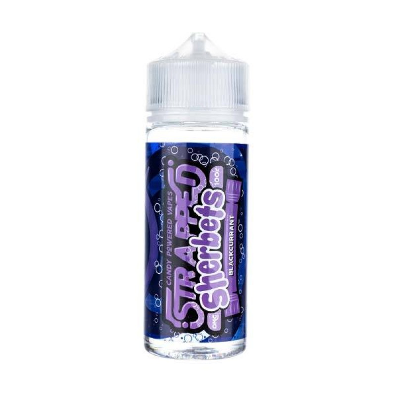 Blackcurrant Sherbet Shortfill E-Liquid by Strappe...