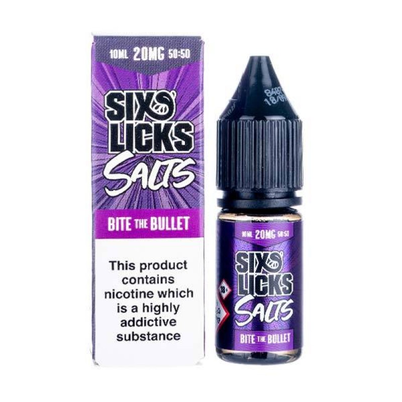 Bite The Bullet Nic Salt E-Liquid by Six Licks