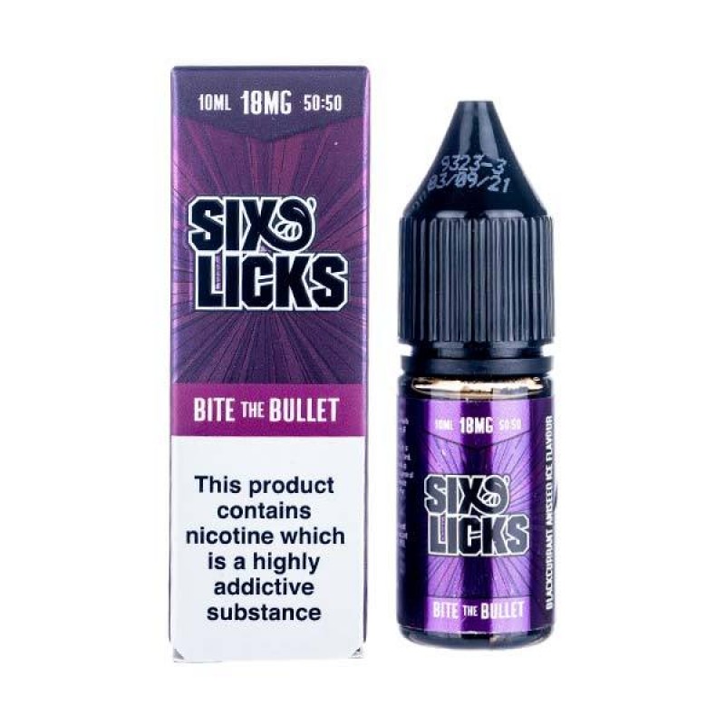 Bite The Bullet 50/50 E-Liquid by Six Licks