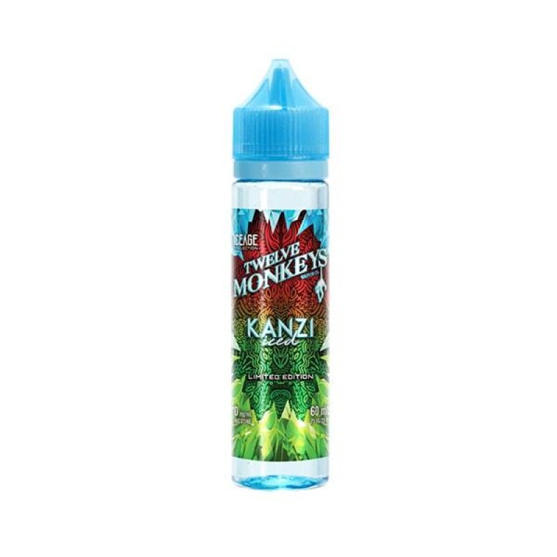 Kanzi Iced Shortfill E-Liquid by Twelve Monkeys