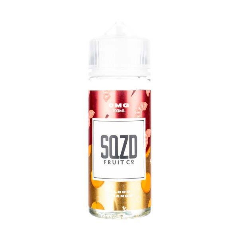 Blood Orange 100ml Shortfill E-Liquid by SQZD Frui...