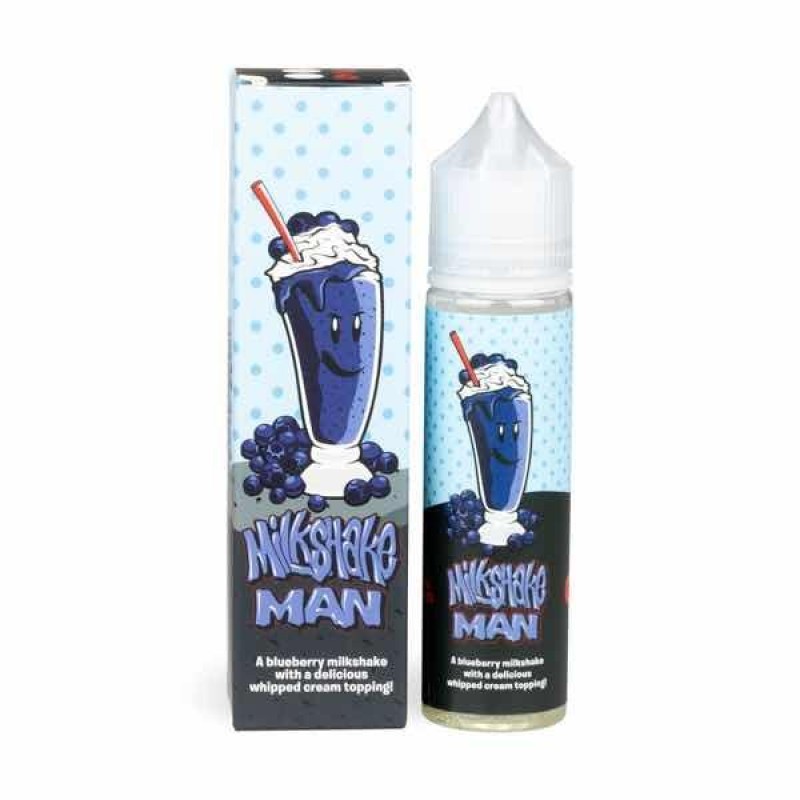 Blueberry Milkshake Shortfill E-Liquid by Milkshak...