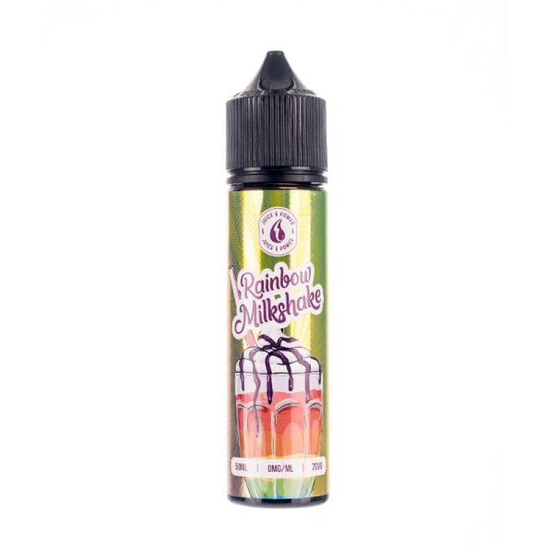 Rainbow Milkshake Shortfill E-Liquid by Juice N Po...