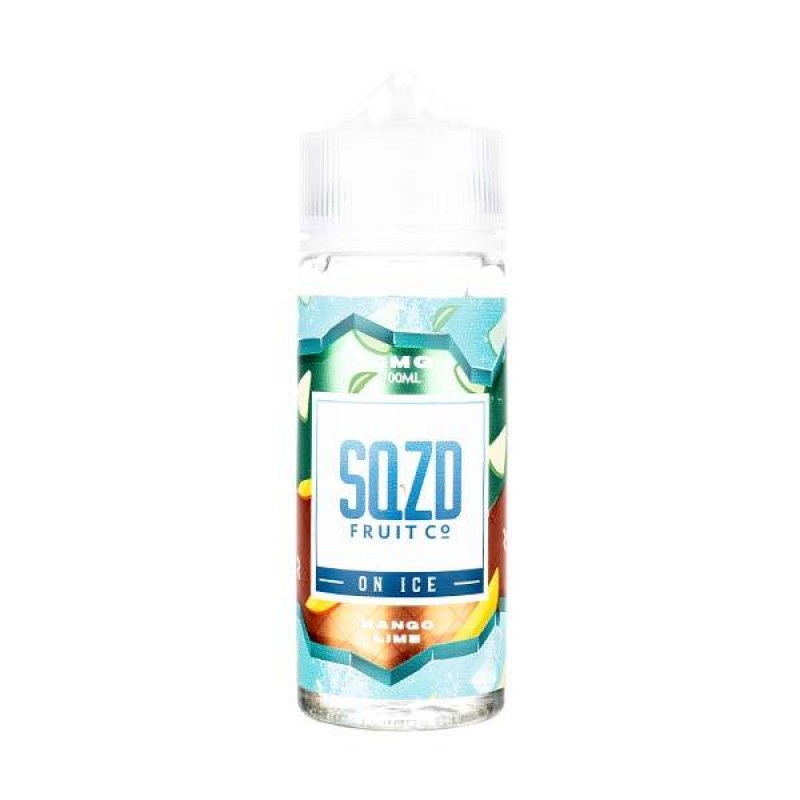 Mango Lime On Ice 100ml Shortfill E-Liquid by SQZD...