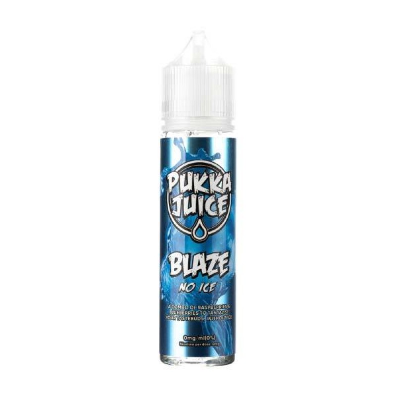 Blaze No Ice Shortfill E-Liquid by Pukka Juice