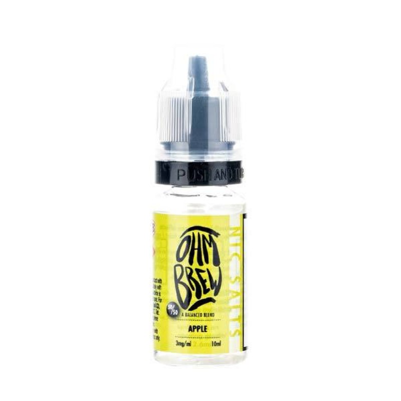 Apple Nic Salt E-Liquid by Ohm Brew