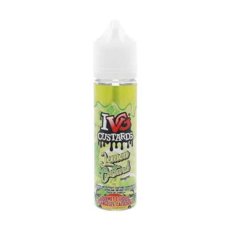 Lemon Custard Shortfill E-Liquid by IVG