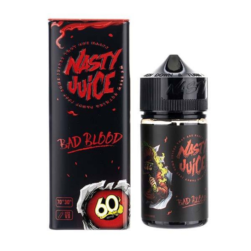 Bad Blood Shortfill E-Liquid by Nasty Juice