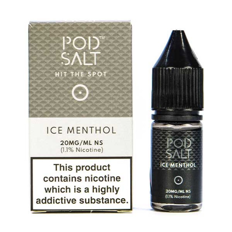 Ice Menthol Nic Salt E-Liquid by Pod Salt