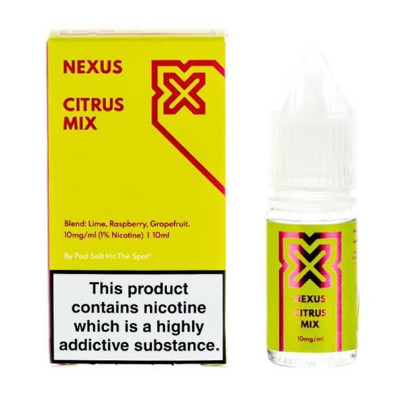 Citrus Mix Nic Salt E-Liquid by Pod Salt Nexus