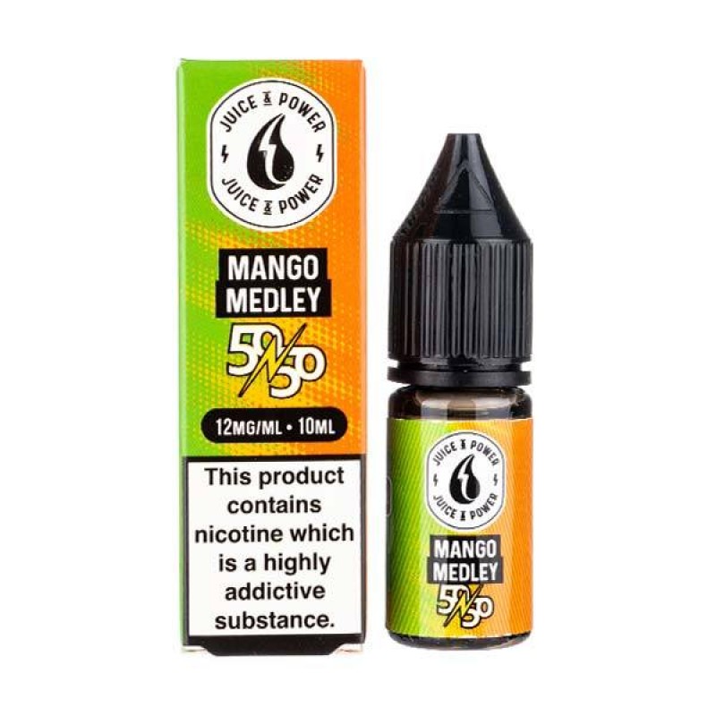 Mango Medley 50/50 E-Liquid by Juice N Power