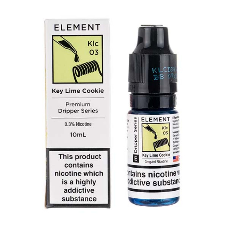 Key Lime Cookie 80/20 E-Liquid by Element