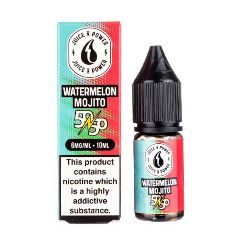 Watermelon Mojito 50/50 E-Liquid by Juice N Power