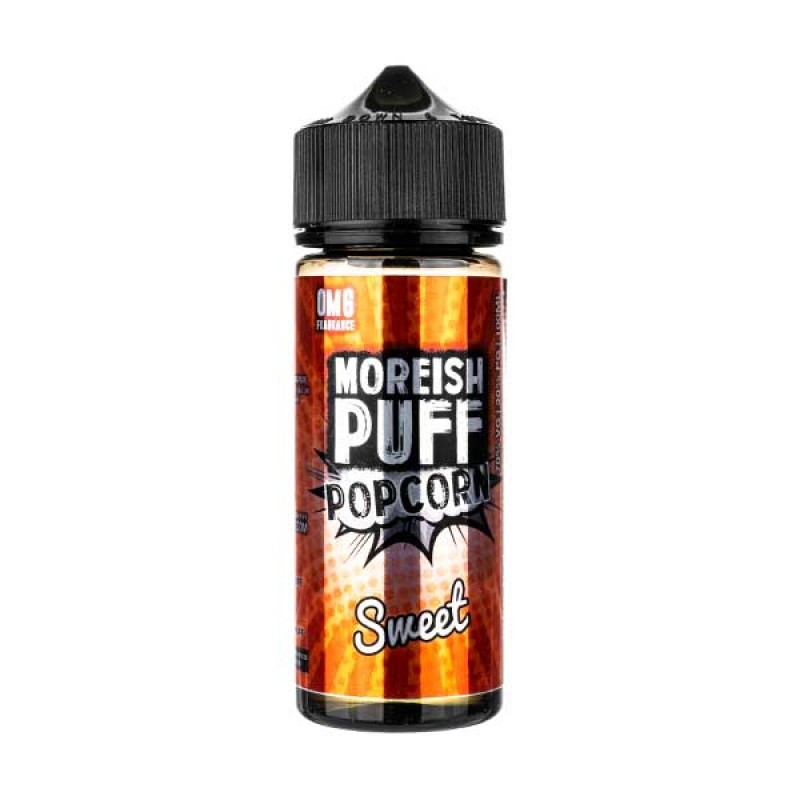 Sweet Popcorn Shortfill E-Liquid by Moreish Puff