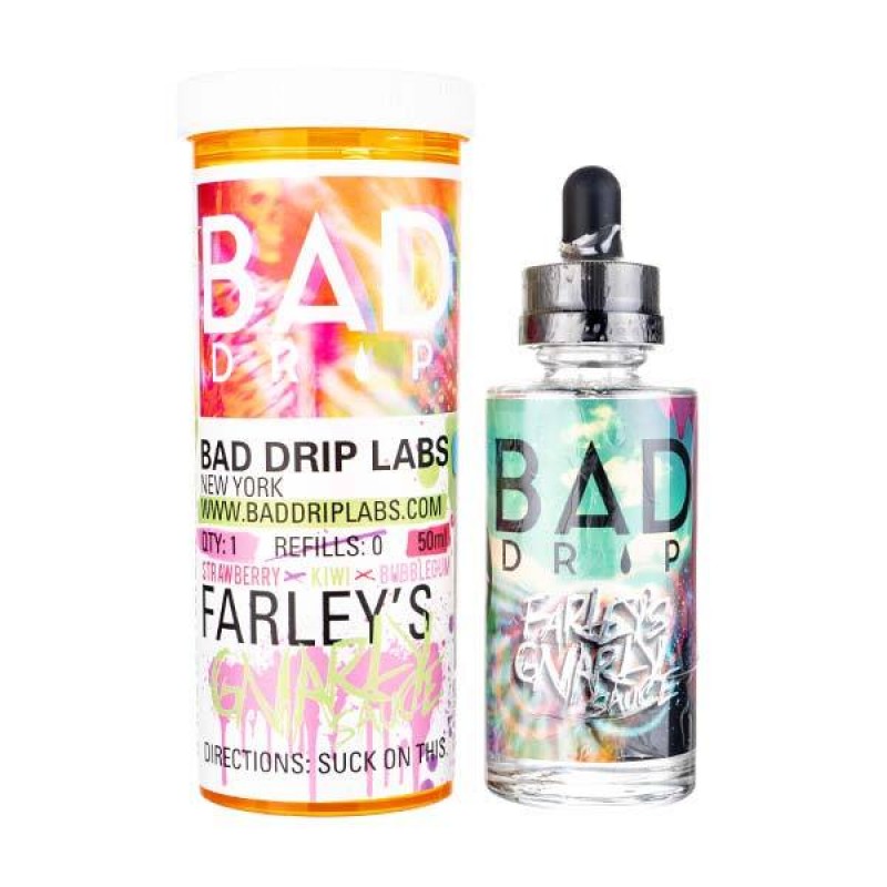 Farley's Gnarly Sauce Shortfill E-Liquid by Bad Dr...