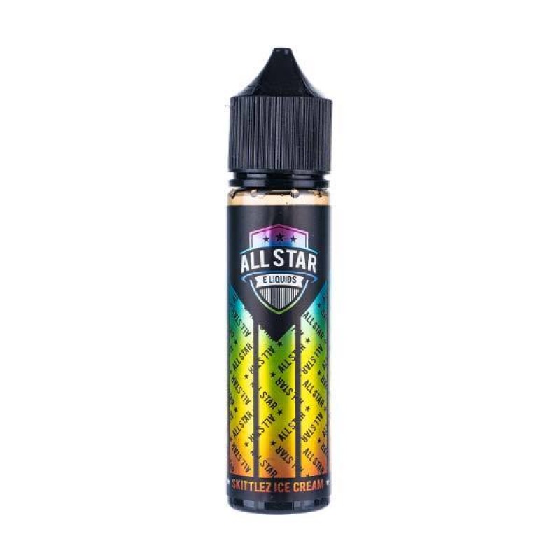 Skittlez Ice Cream 50ml Shortfill E-Liquid by All ...