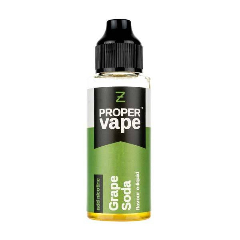 Grape Soda 100ml Shortfill E-Liquid by Proper Vape...