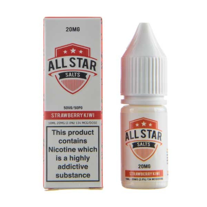 Strawberry Kiwi Nic Salt E-Liquid by All Star