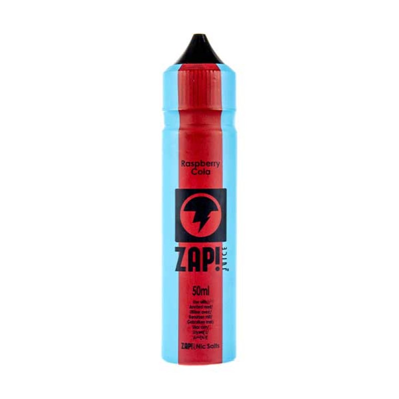 Raspberry Cola Shortfill E-Liquid by Zap! Juice