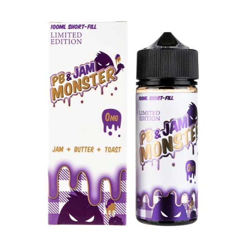 Grape Shortfill E-Liquid by PB & Jam Monster