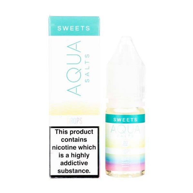 Drops Nic Salt E-Liquid by Aqua