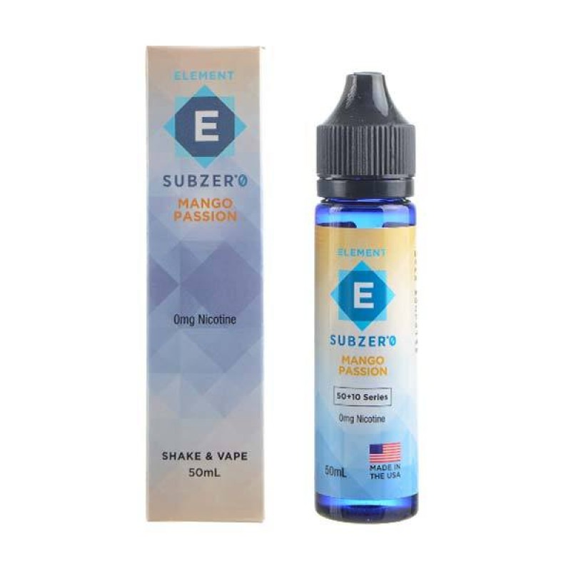 Mango Passion 50ml Shortfill E-Liquid by Element