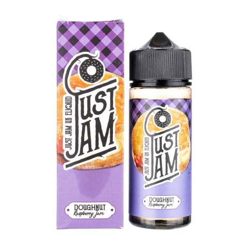 Raspberry Doughnut 100ml Shortfill E-Liquid by Jus...