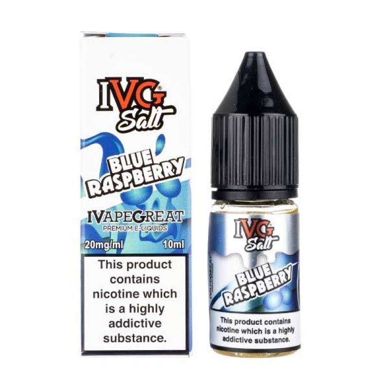 Blue Raspberry Nic Salt E-Liquid by IVG