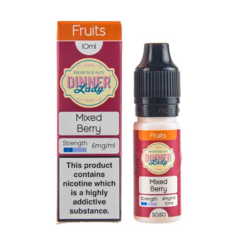 Mixed Berry 50/50 E-Liquid by Dinner Lady