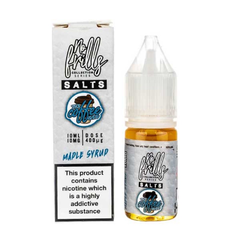 Maple Syrup Nic Salt E-Liquid by No Frills The Cof...