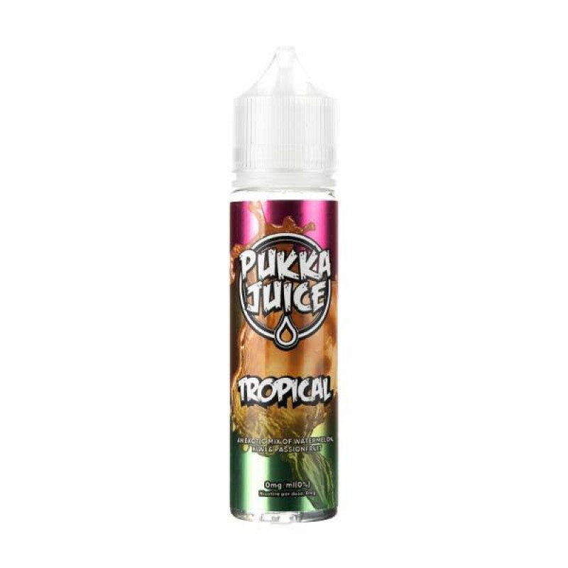 Tropical Shortfill E-Liquid by Pukka Juice