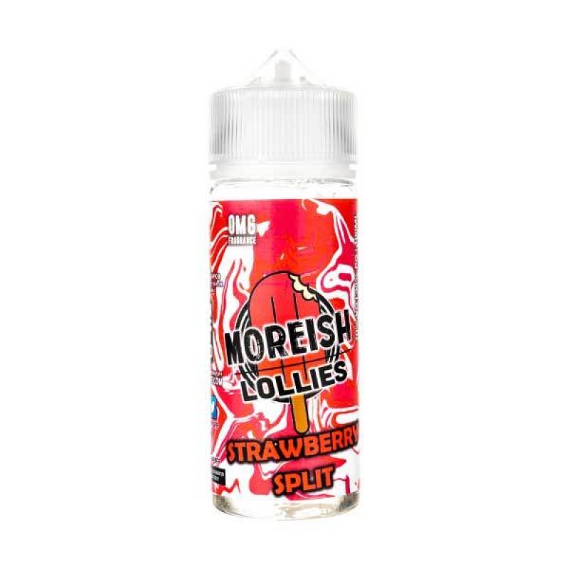 Strawberry Split Lollies Shortfill E-Liquid by Mor...
