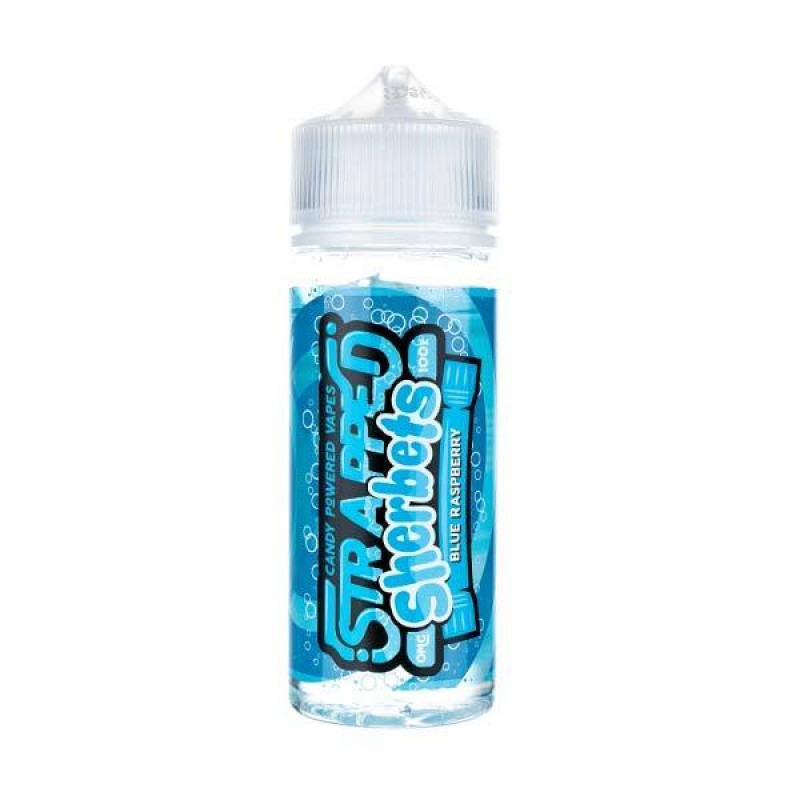 Blue Raspberry Sherbet Shortfill E-Liquid by Strap...